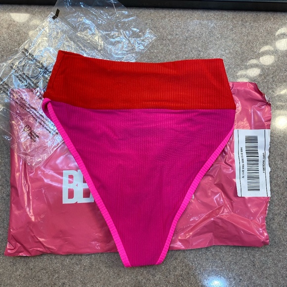 NWT Beach Riot Emmy Colorblock Bottom XS - Picture 5 of 6